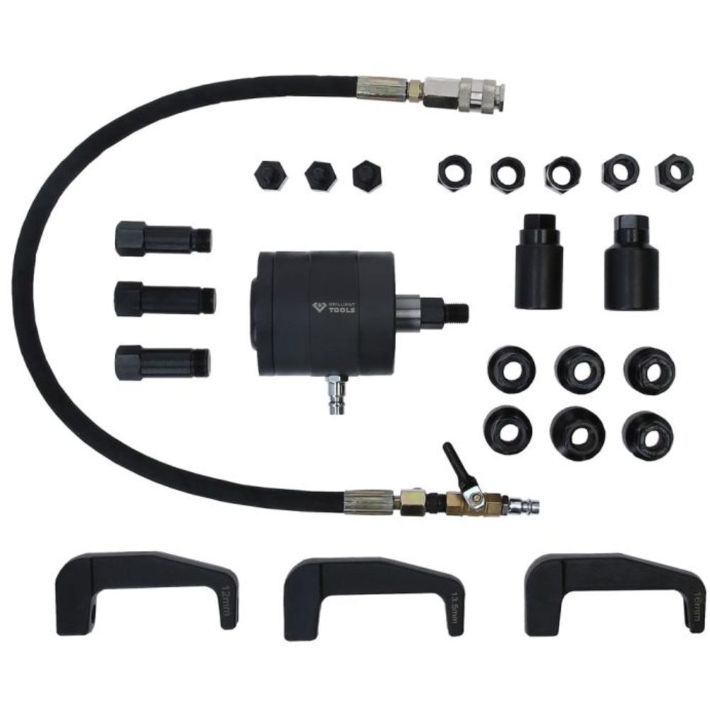 Set d’extracteur d’injecteurs à air comprimé 24 pcs BRILLIANT TOOLS - KS TOOLS - BT551500