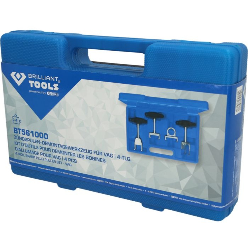 Jeu d’outils de démontage de bobines d’allumage pour VAG 4 pcs BRILLIANT TOOLS - KS TOOLS - BT561000
