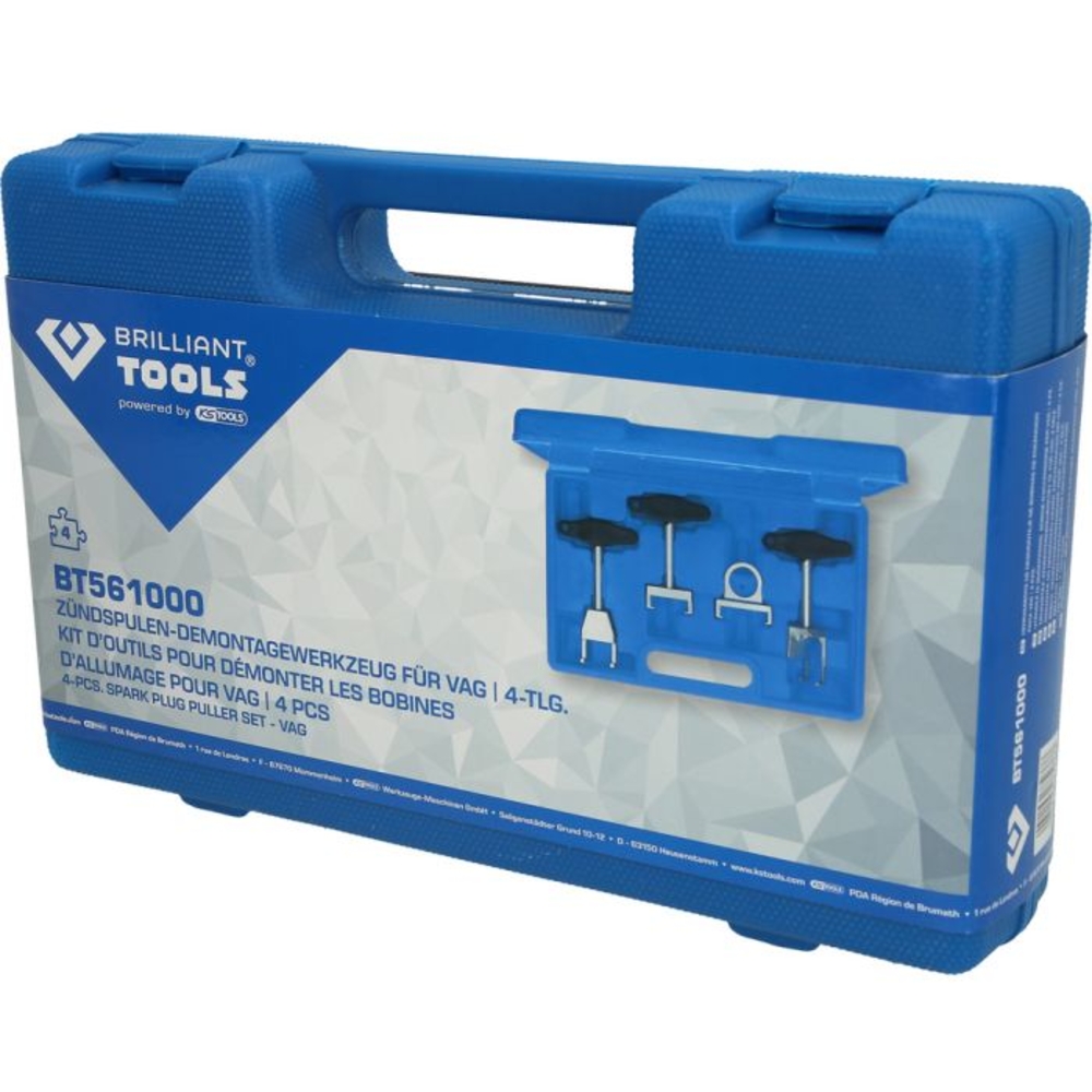 Jeu d’outils de démontage de bobines d’allumage pour VAG 4 pcs BRILLIANT TOOLS - KS TOOLS - BT561000