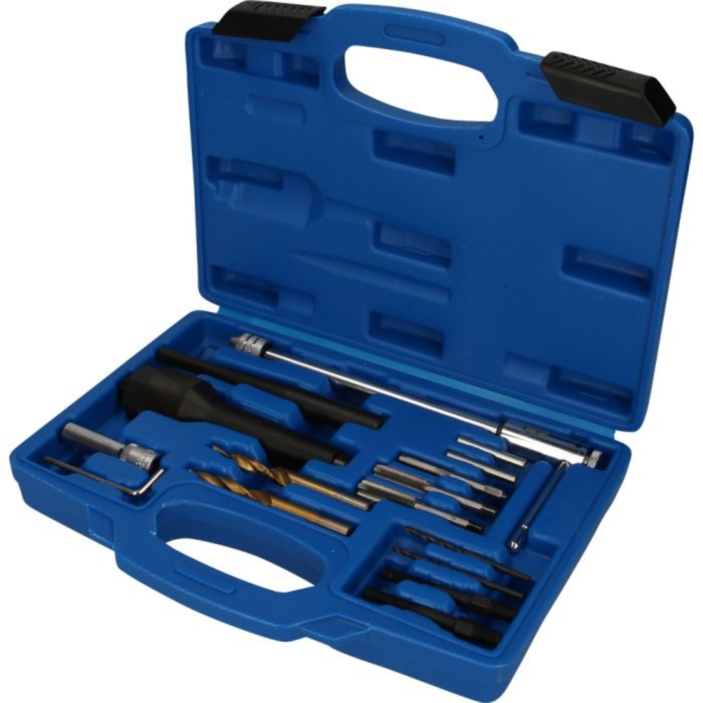 Kit de réparation de filetage pour bougies de préchauffage 16 pcs BRILLIANT TOOLS - KS TOOLS - BT561030