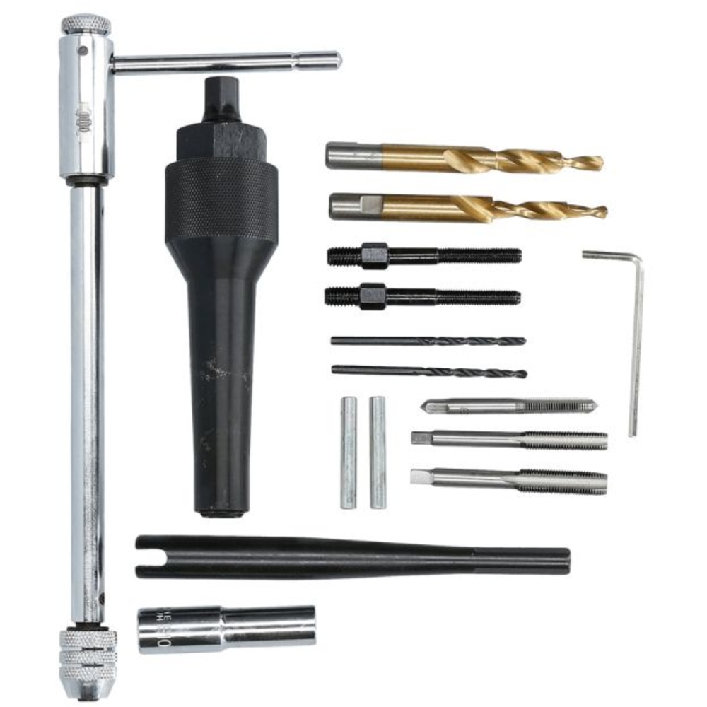 Kit de réparation de filetage pour bougies de préchauffage 16 pcs BRILLIANT TOOLS - KS TOOLS - BT561030