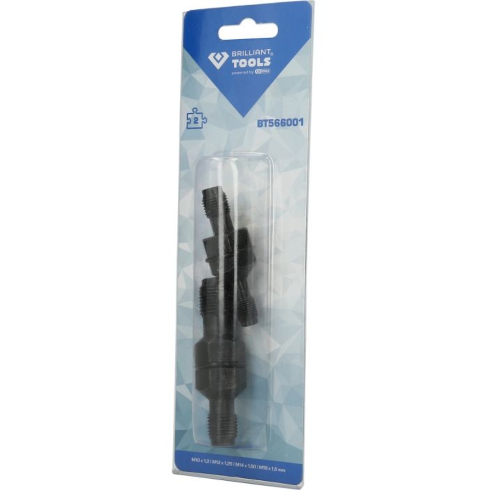 Kit de réparation de filetage de bougie d’allumage 2 pcs BRILLIANT TOOLS - KS TOOLS - BT566001