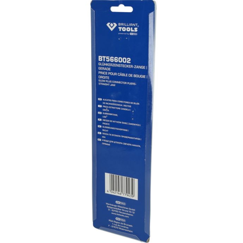 Pince pour câble de bougie droite BRILLIANT TOOLS - KS TOOLS - BT566002