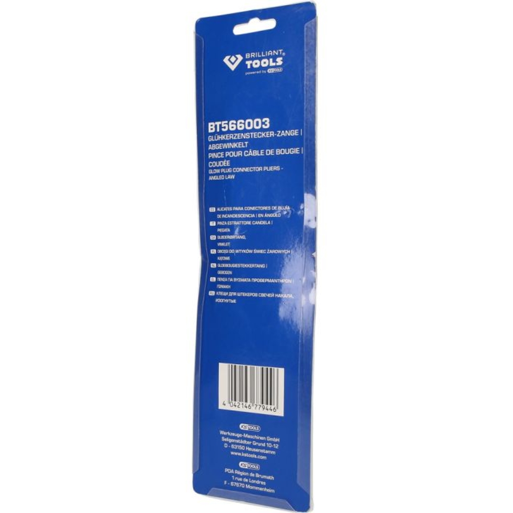 Pince pour câble de bougie coudée BRILLIANT TOOLS - KS TOOLS - BT566003