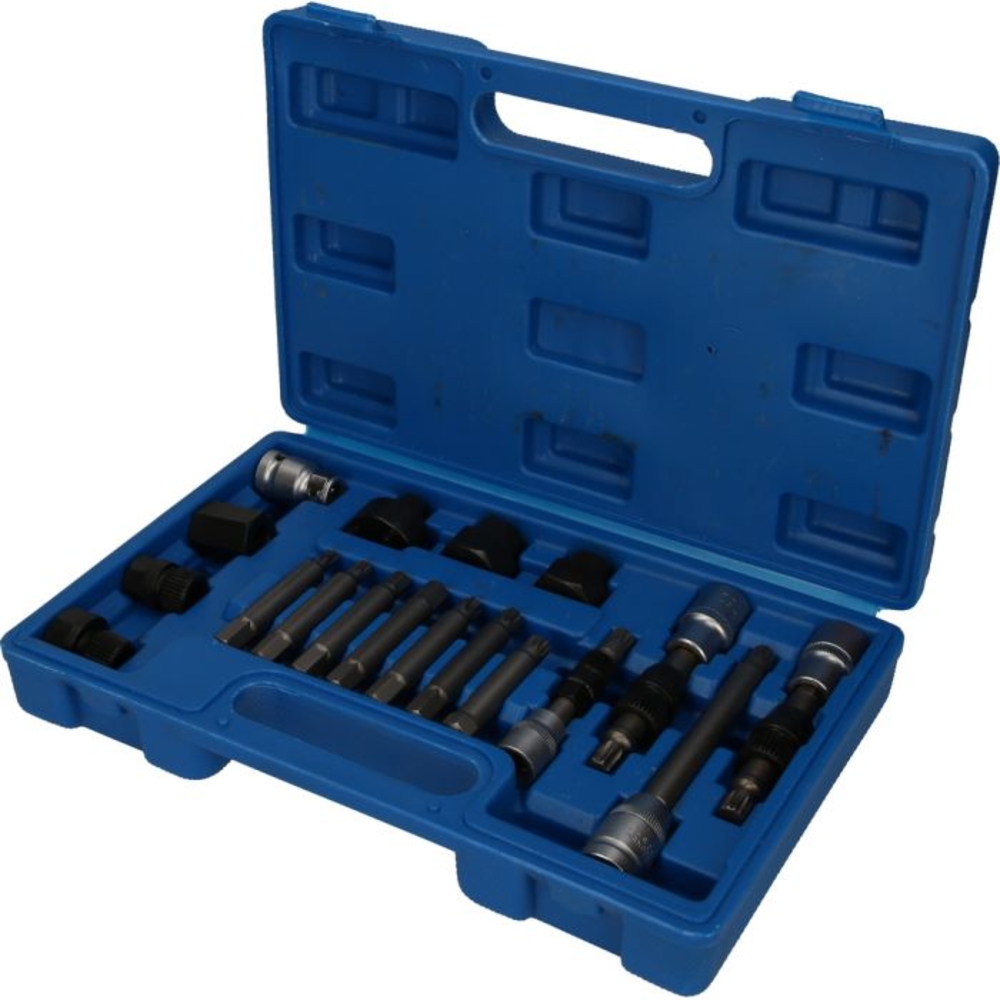 Coffret de douilles et embouts pour alternateurs 18 pcs BRILLIANT TOOLS - KS TOOLS - BT571020