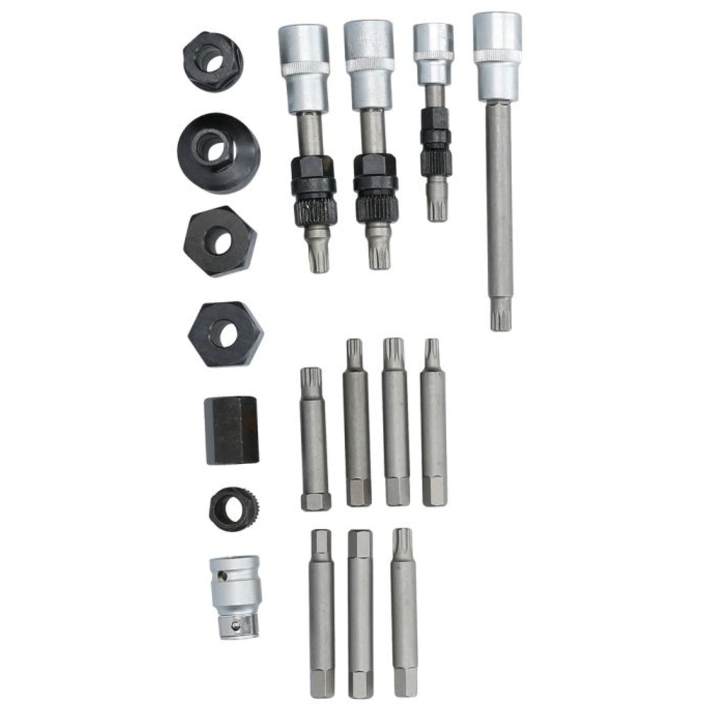Coffret de douilles et embouts pour alternateurs 18 pcs BRILLIANT TOOLS - KS TOOLS - BT571020