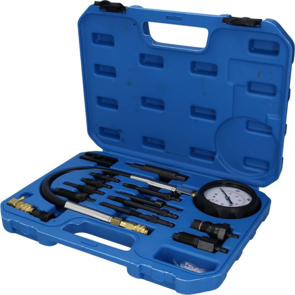 Coffret de contrôle de compression pour moteurs diesel 15 pcs BRILLIANT TOOLS - KS TOOLS - BT581050