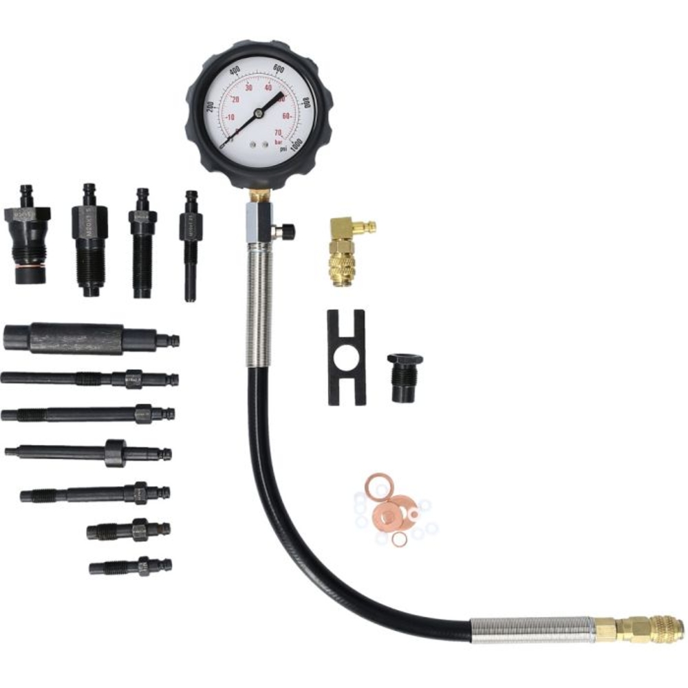 Coffret de contrôle de compression pour moteurs diesel 15 pcs BRILLIANT TOOLS - KS TOOLS - BT581050