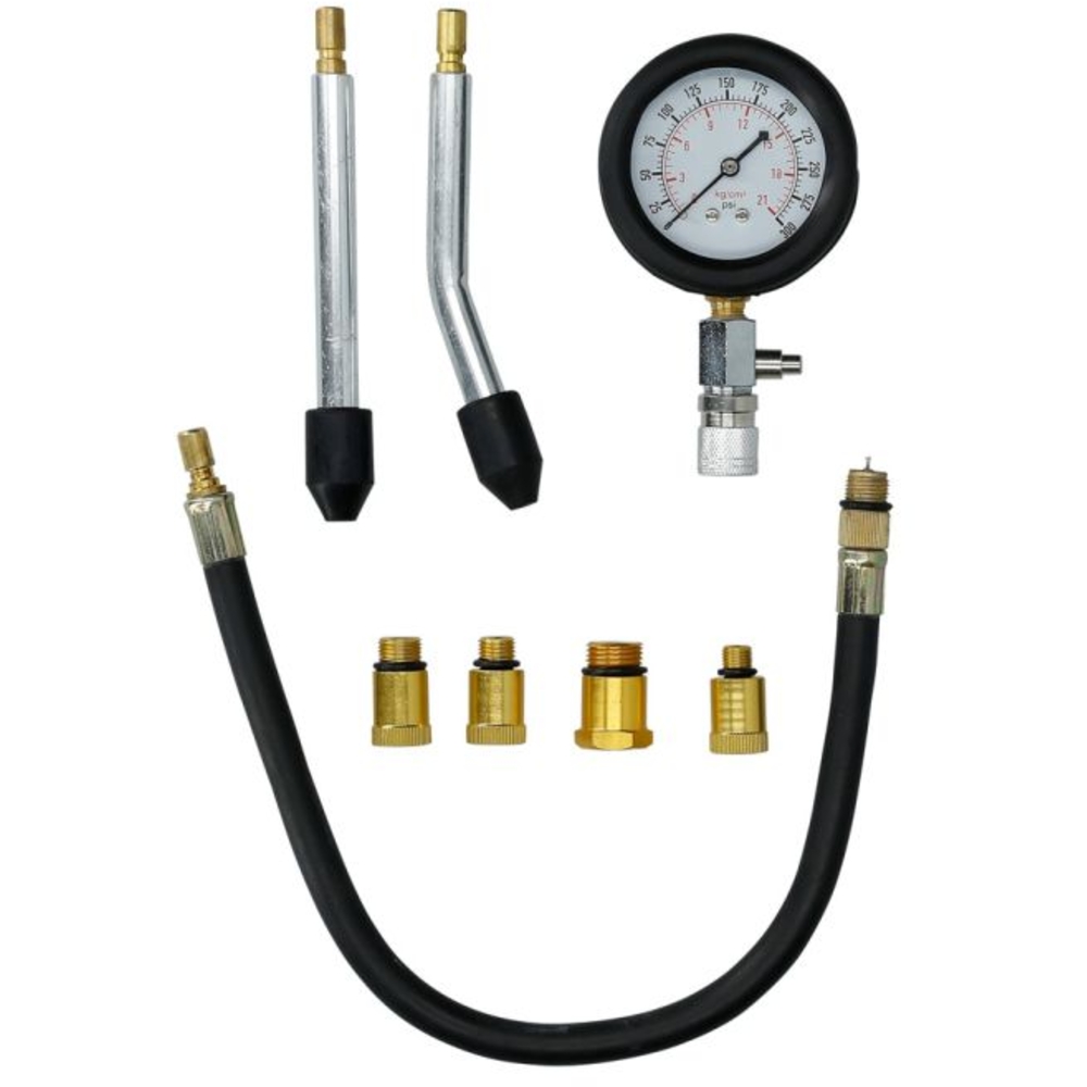 Coffret de contrôle de compression pour moteurs à essence 8 pcs BRILLIANT TOOLS - KS TOOLS - BT581100