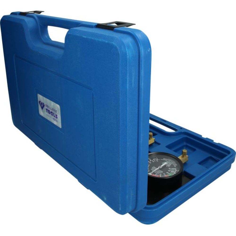 Coffret de test d'injecteurs avec 4 manomètres 26 pcs BRILLIANT TOOLS - KS TOOLS - BT581200