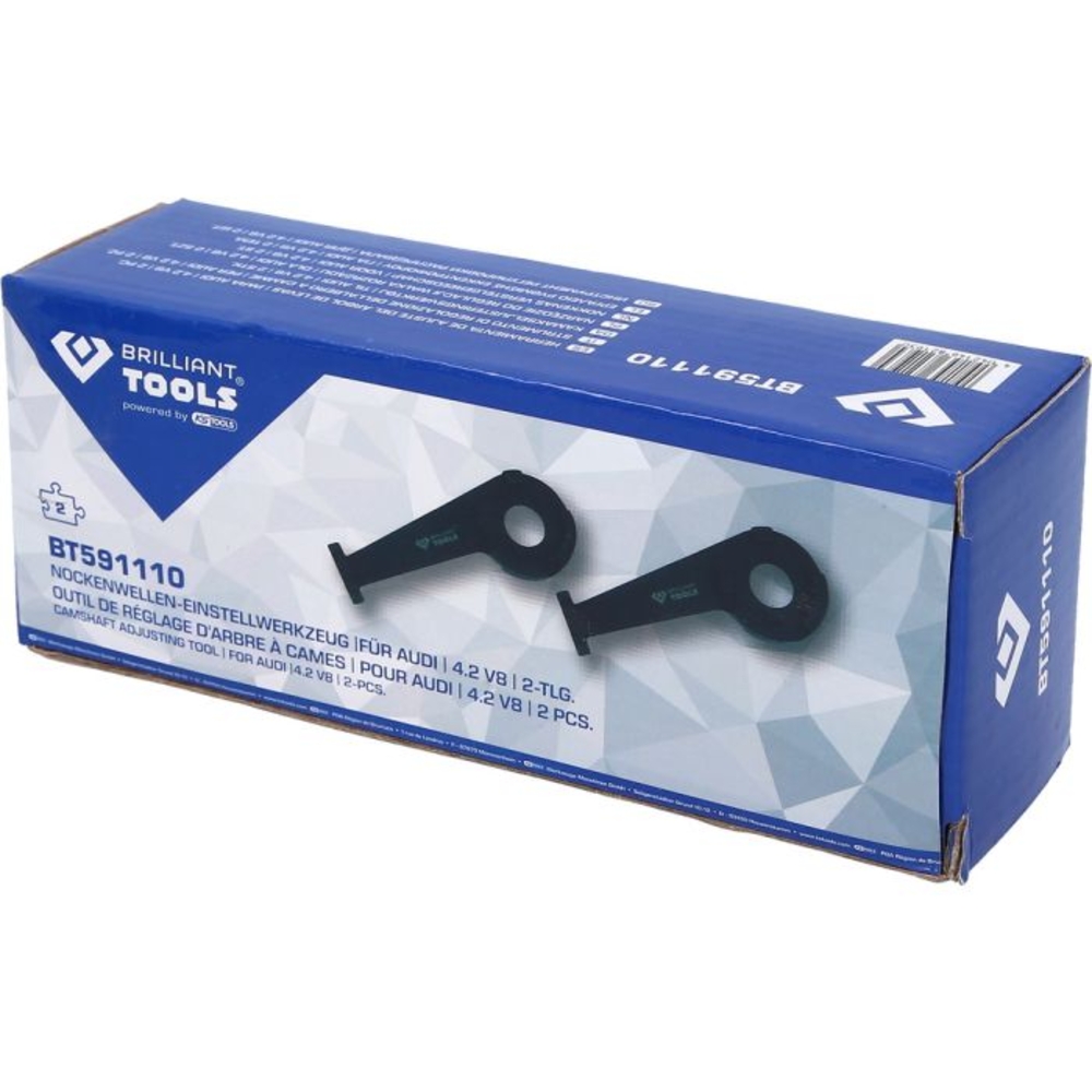 Outil de réglage d’arbre à cames pour Audi V8 4.2 BRILLIANT TOOLS - KS TOOLS - BT591110