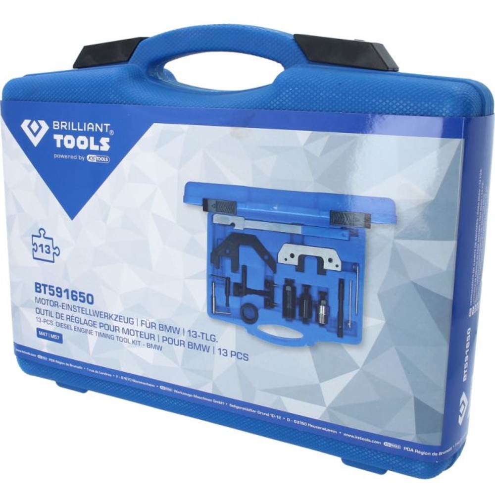 Jeu d’outils de calage pour BMW Diesel BRILLIANT TOOLS - KS TOOLS - BT591650