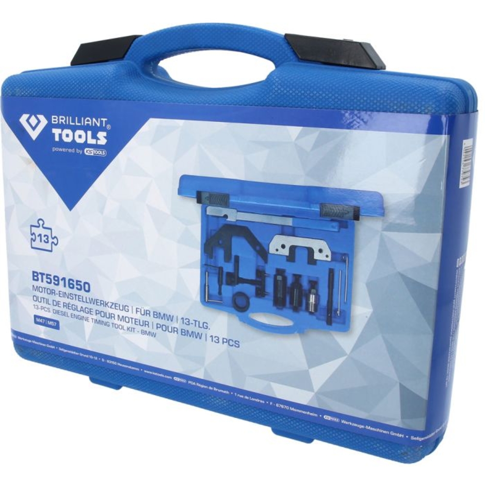 Jeu d’outils de calage pour BMW Diesel BRILLIANT TOOLS - KS TOOLS - BT591650
