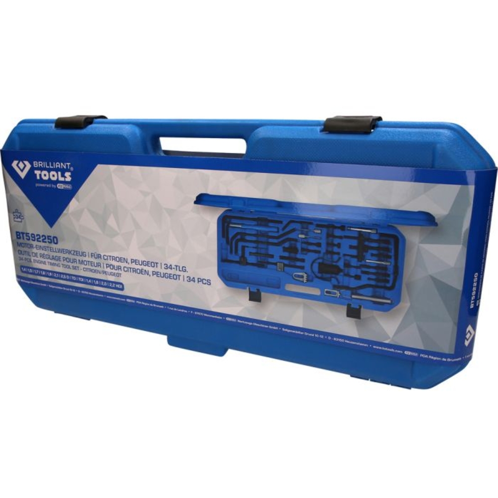 Jeu d’outils de calage pour PSa 36 pcs BRILLIANT TOOLS - KS TOOLS - BT592250