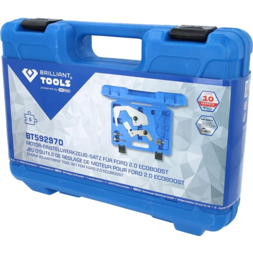 Jeu d'outils de calage pour Ford 2.0 Ecoboost 5 pcs BRILLIANT TOOLS - KS TOOLS - BT592970