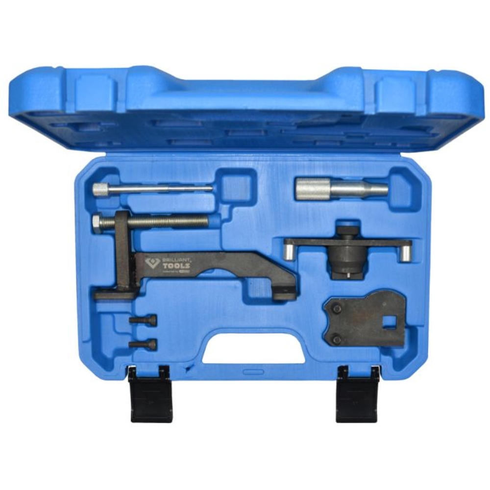 Jeu d’outils de calage pour Opel GM 2.0, 2.2 Ecotec Diesel 7 pcs BRILLIANT TOOLS - KS TOOLS - BT594250