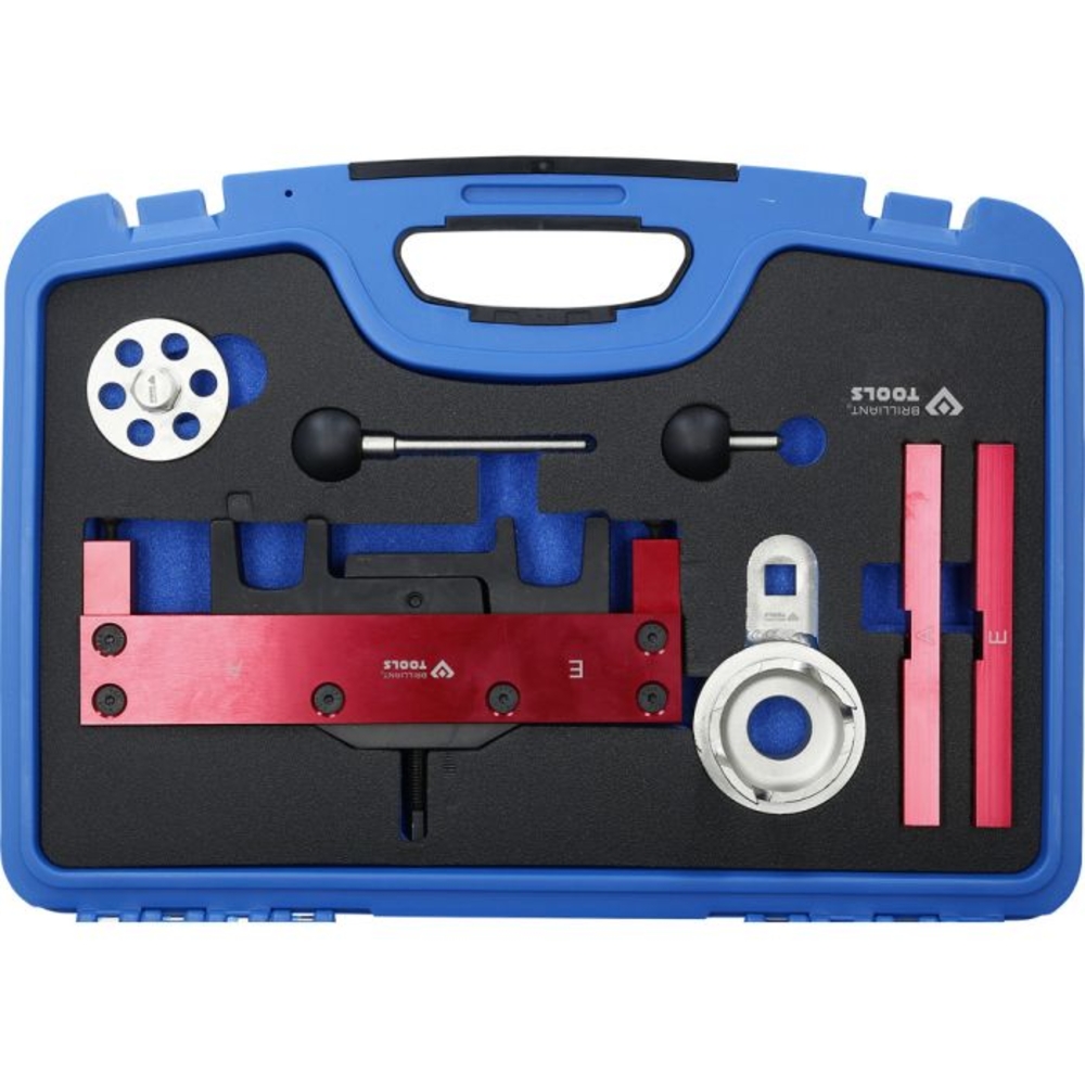 Jeu d'outils de calage pour Porsche 911, CaymaN Boxster moteur MA1, 7 pcs BRILLIANT TOOLS - KS TOOLS - BT594420