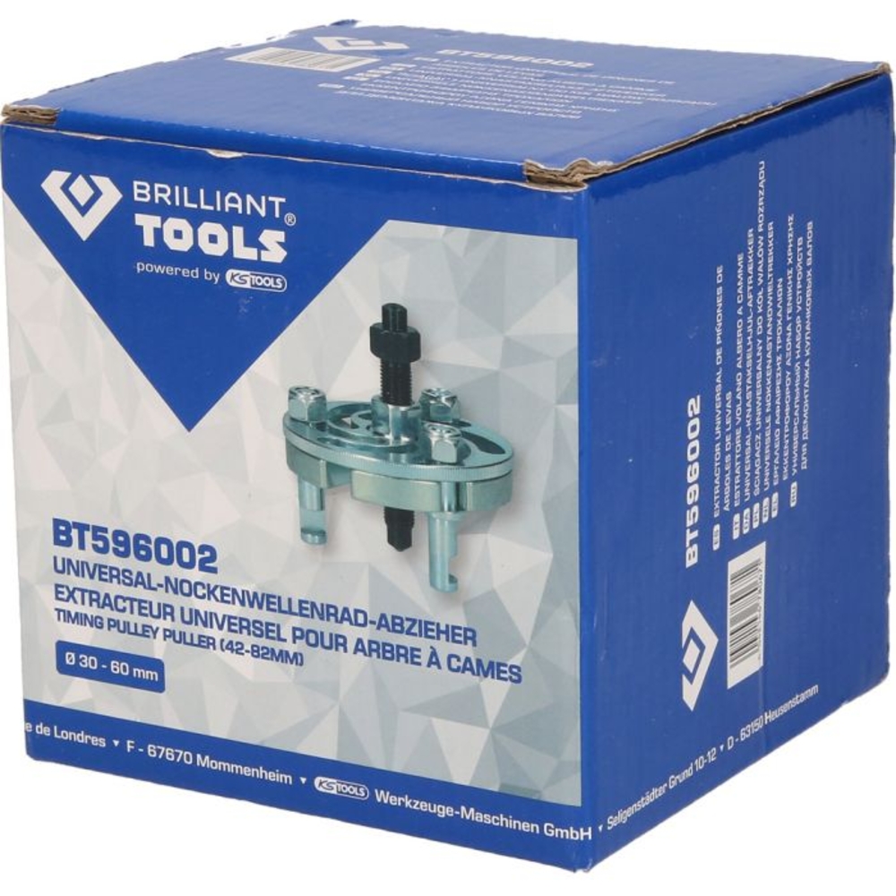 Extracteur universel 3 griffes pour poulie d'arbre à cames BRILLIANT TOOLS - KS TOOLS - BT596002