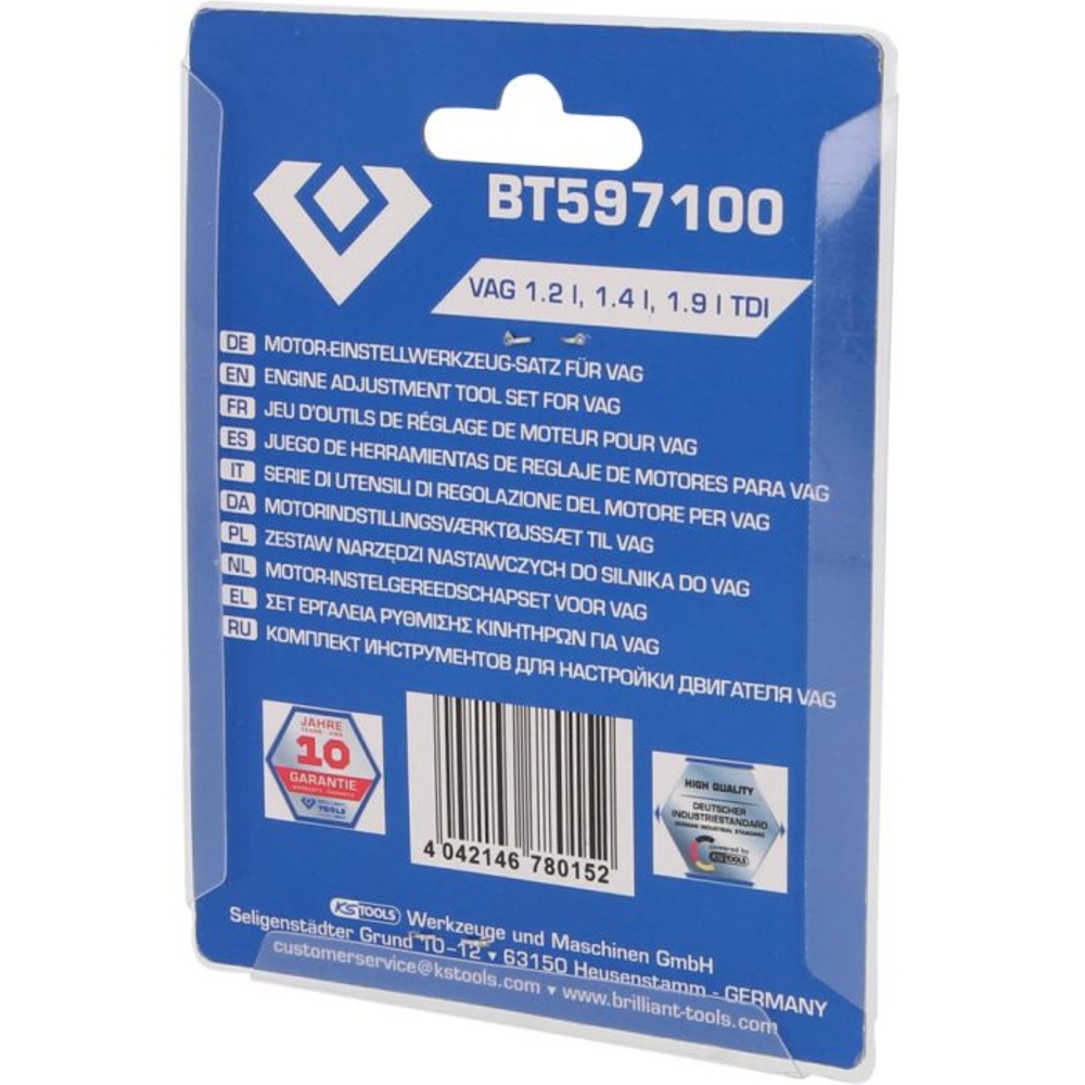 Jeu d’outils de calage pour VAG 3 pcs BRILLIANT TOOLS - KS TOOLS - BT597100