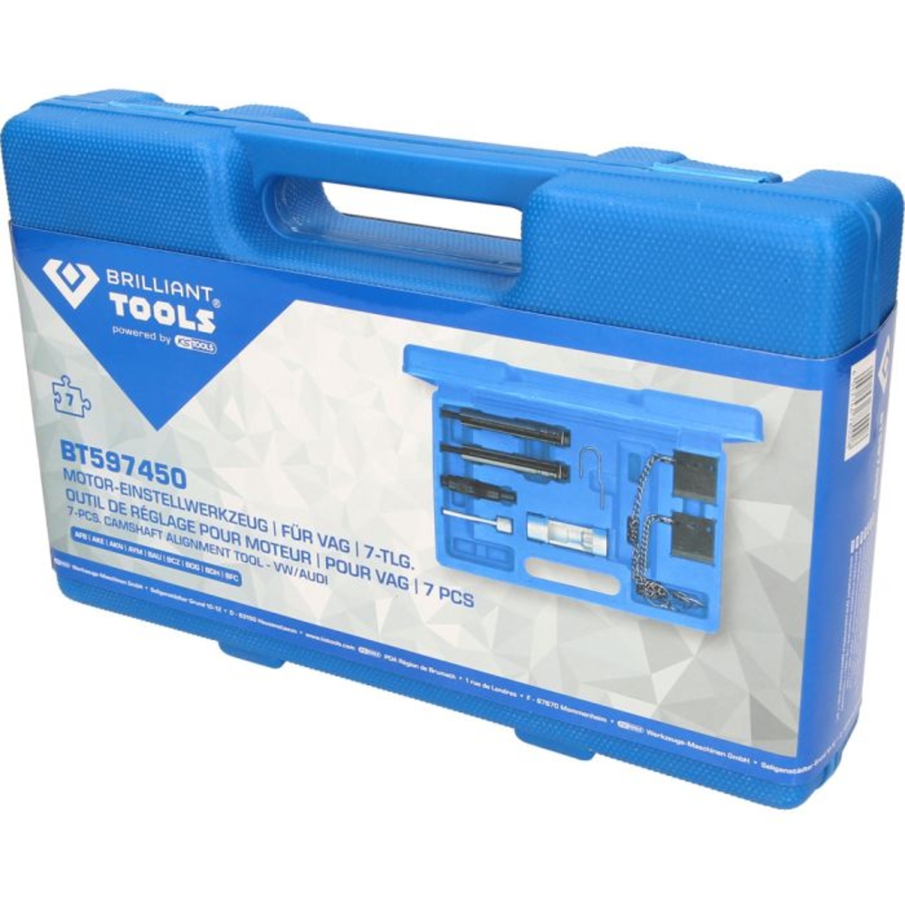 Jeu d’outils de calage pour VAG 7 pcs BRILLIANT TOOLS - KS TOOLS - BT597450