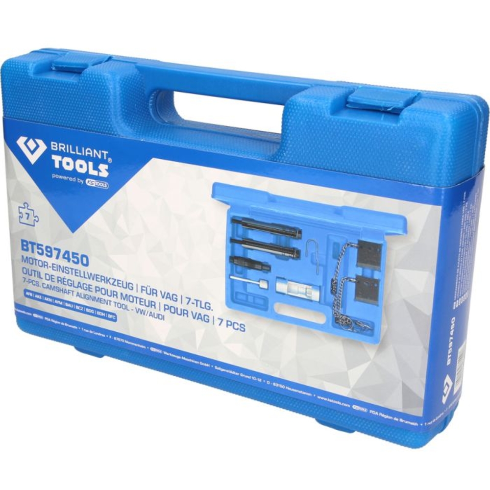 Jeu d’outils de calage pour VAG 7 pcs BRILLIANT TOOLS - KS TOOLS - BT597450