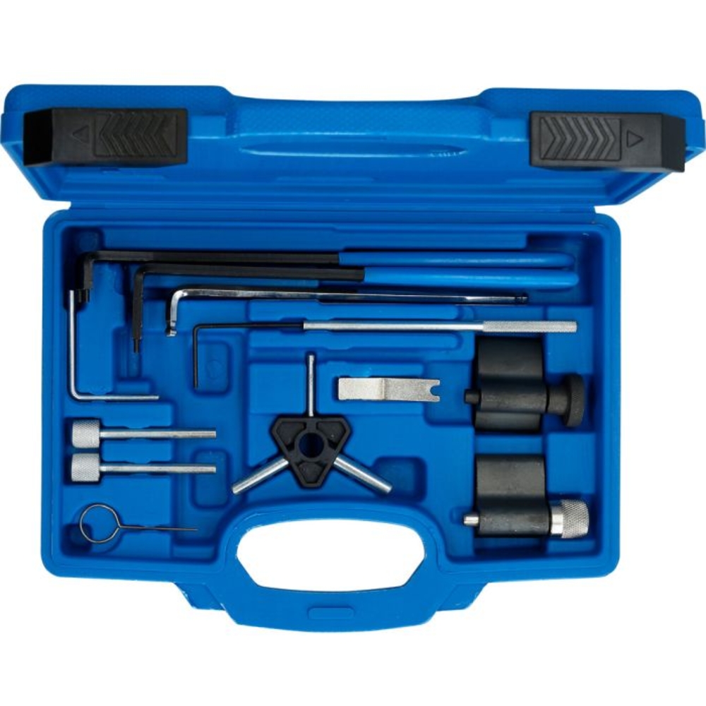Jeu d’outils de calage pour VAG 1.2, 2.0 TDI 1.2, 1.6, 2.0 TDI Cr 12 pcs BRILLIANT TOOLS - KS TOOLS - BT597700
