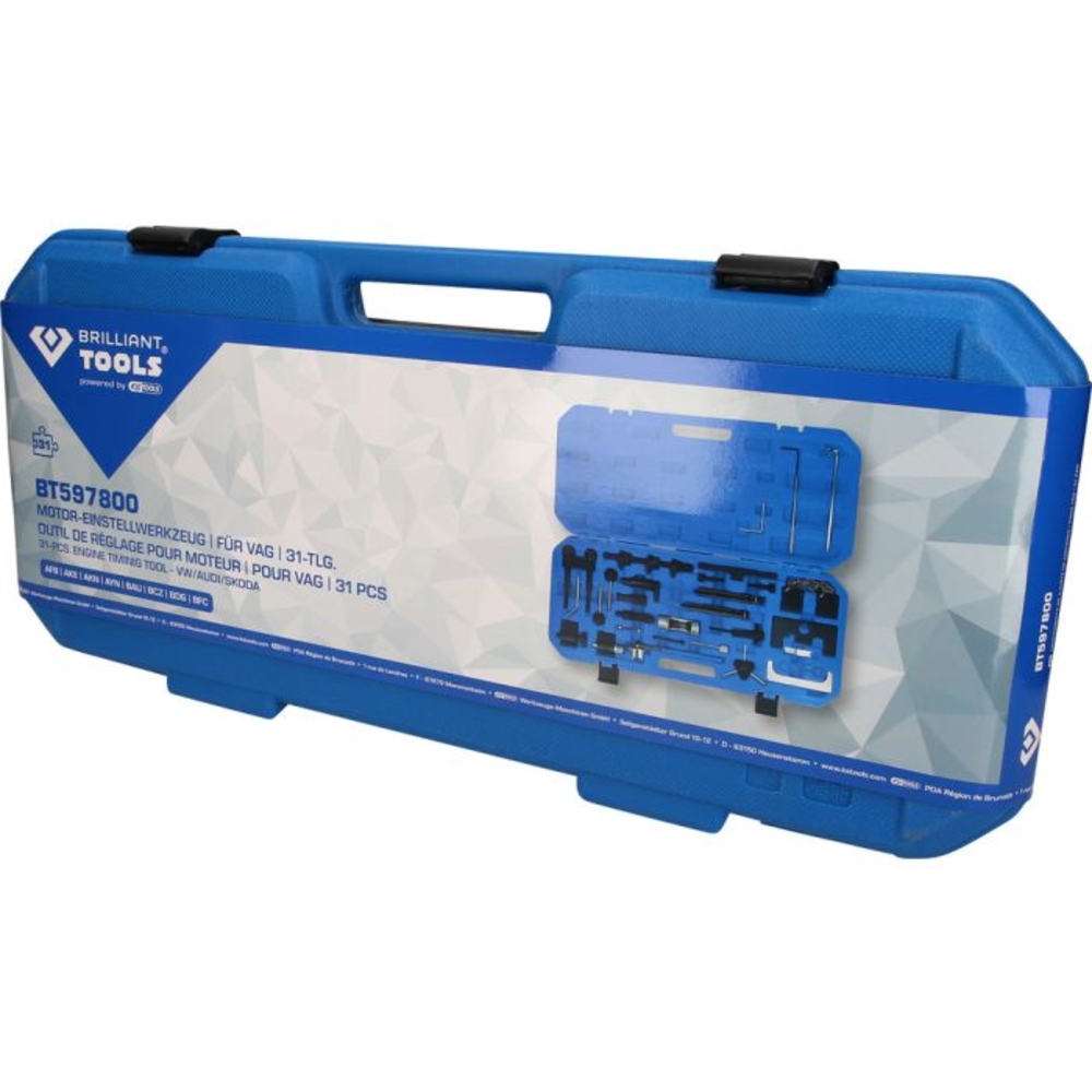 Jeu d’outils de calage pour VAG 31 pcs BRILLIANT TOOLS - KS TOOLS - BT597800