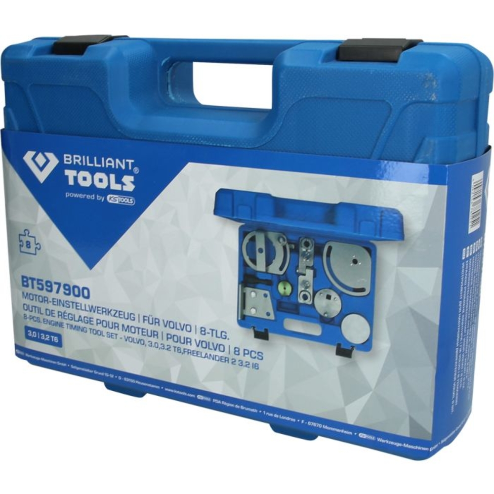 Jeu d’outils de calage pour Volvo T6, 7 pcs BRILLIANT TOOLS - KS TOOLS - BT597900