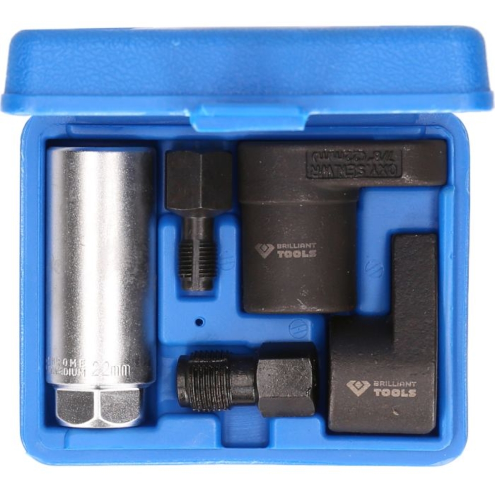 Jeu de douilles pour sonde Lambda 5 pcs BRILLIANT TOOLS - KS TOOLS - BT601000