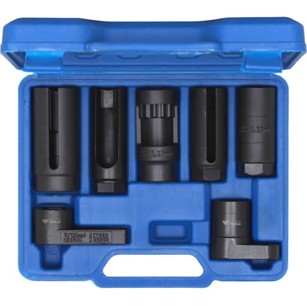 Jeu de douilles pour sonde Lambda et capteurs 7 pcs BRILLIANT TOOLS - KS TOOLS - BT601020