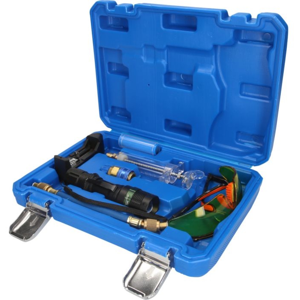 Coffret de lampe de poche UV pour détection de fuites 8 pcs BRILLIANT TOOLS - KS TOOLS - BT611020