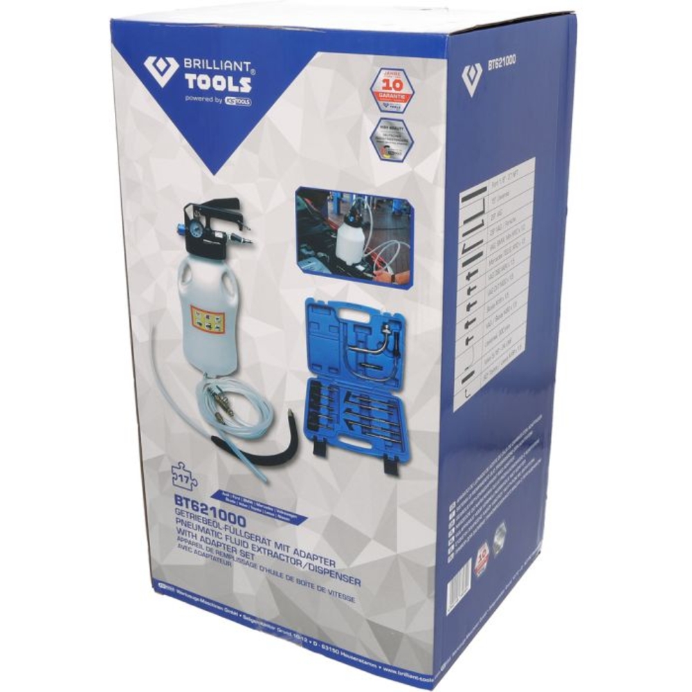 Appareil de remplissage d’huile de boîte de vitesse avec adaptateur BRILLIANT TOOLS - KS TOOLS - BT621000