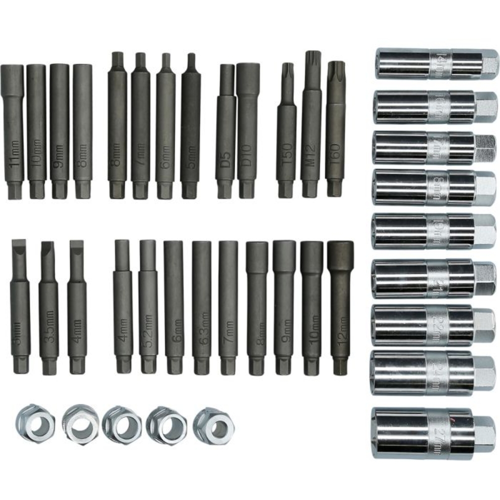 Coffret d’outils pour amortisseur 39 pcs BRILLIANT TOOLS - KS TOOLS - BT651050