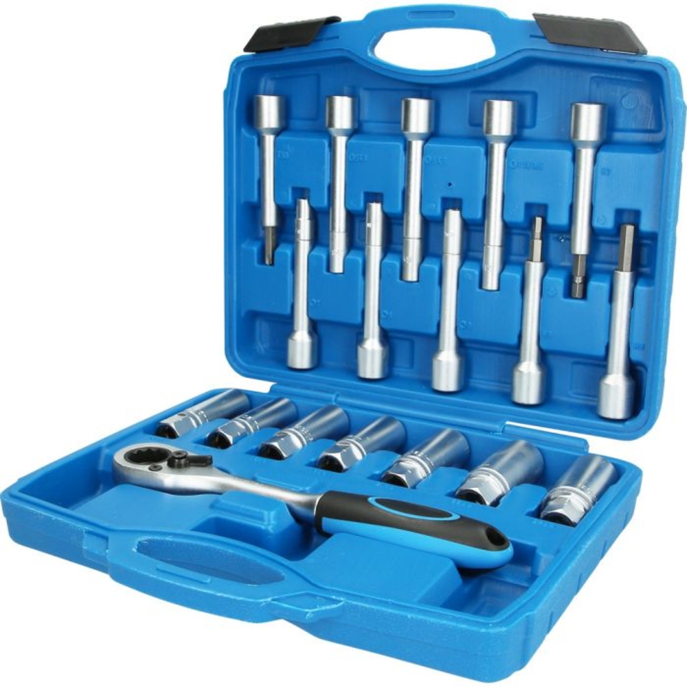 Jeu d’outils pour amortisseurs 18 pcs BRILLIANT TOOLS - KS TOOLS - BT651250