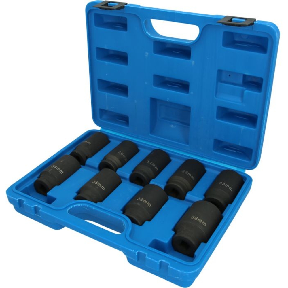 Jeu de douilles pour cardans 9 pcs BRILLIANT TOOLS - KS TOOLS - BT671000