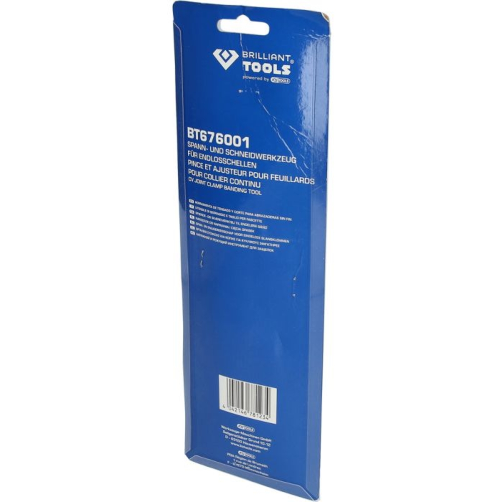 Pince de serrage et de coupe pour colliers de soufflets de cardan BRILLIANT TOOLS - KS TOOLS - BT676001