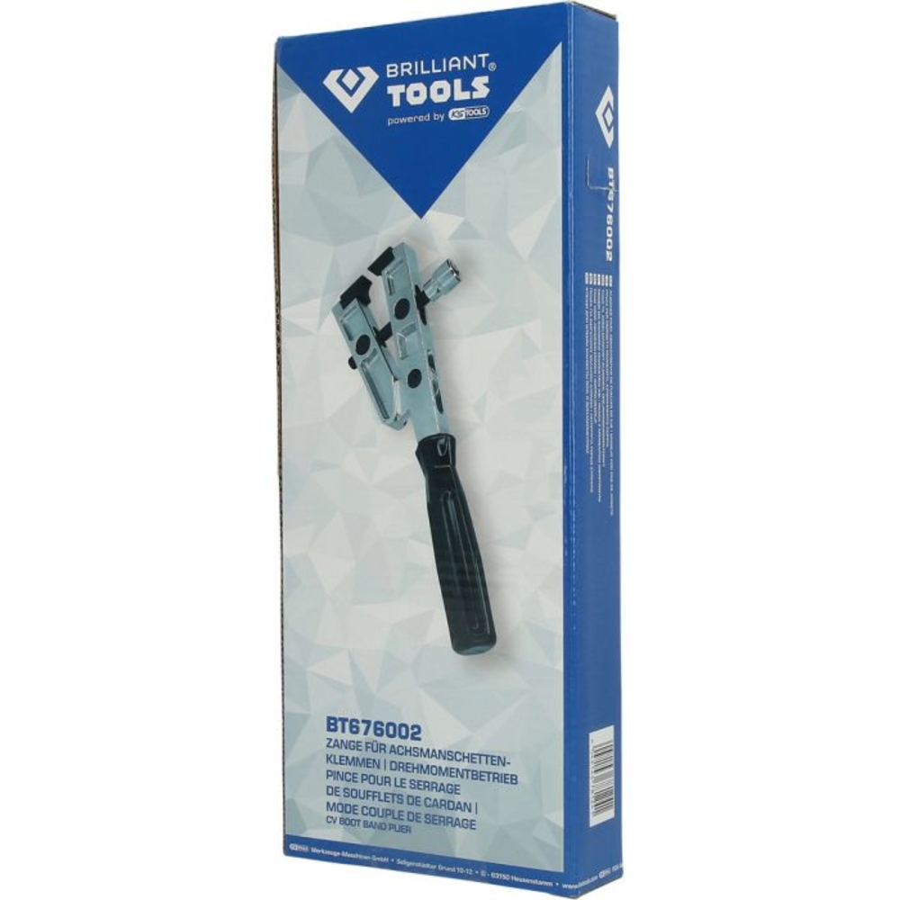 Pince de serrage pour colliers de soufflets de cardan utilisation avec couple de serrage BRILLIANT TOOLS - KS TOOLS - BT676002