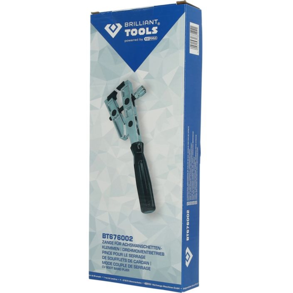 Pince de serrage pour colliers de soufflets de cardan utilisation avec couple de serrage BRILLIANT TOOLS - KS TOOLS - BT676002
