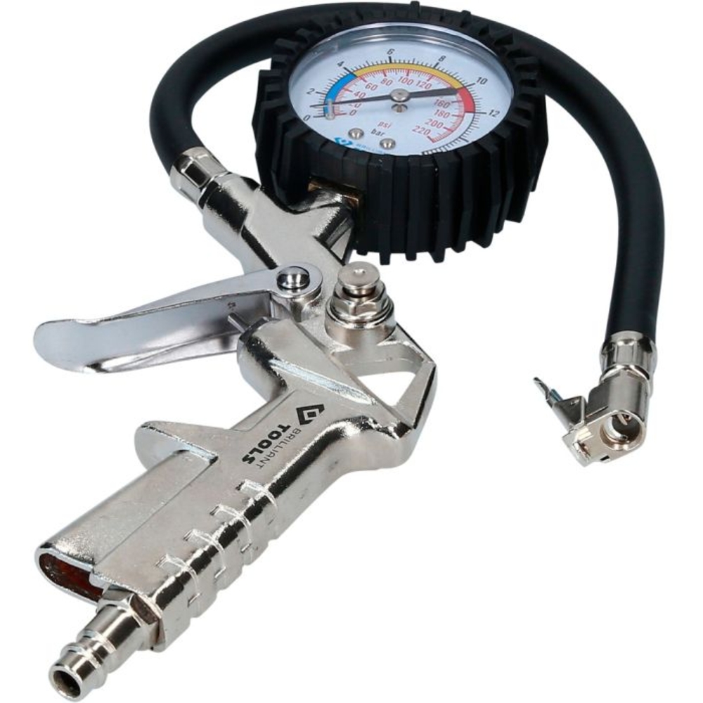Gonfleur d'air 0-16 bar BRILLIANT TOOLS - KS TOOLS - BT691019