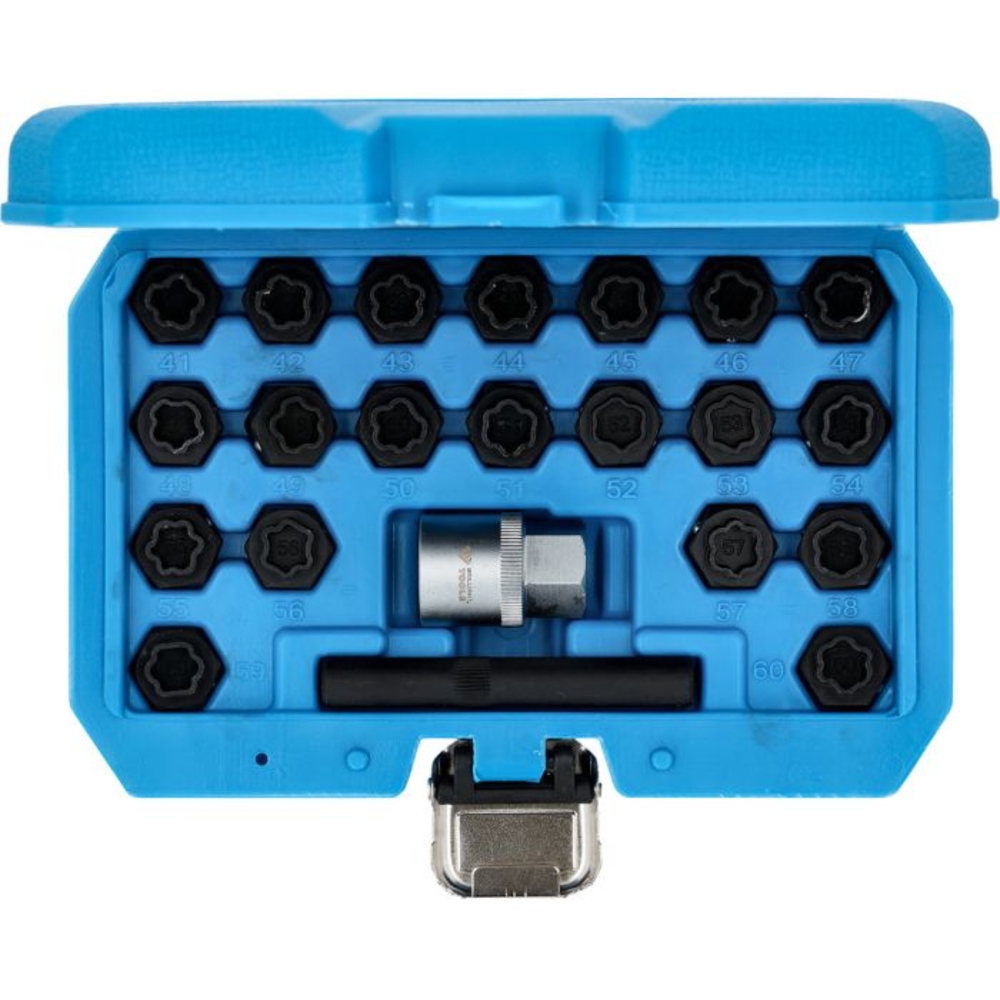Coffret d'assortiment de douilles pour écrous antivols pour BMW 22 pcs BRILLIANT TOOLS - KS TOOLS - BT691050
