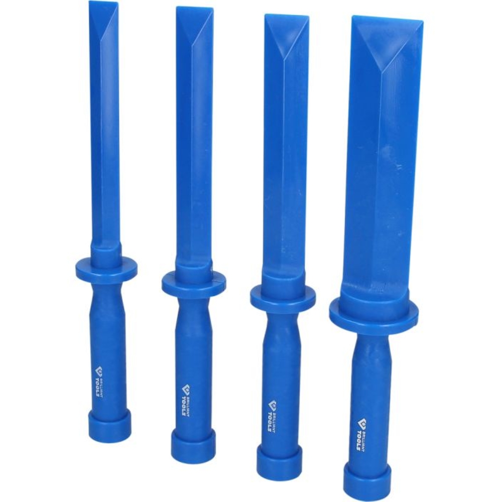 Jeu de grattoirs en plastique 4 pcs BRILLIANT TOOLS - KS TOOLS - BT691150