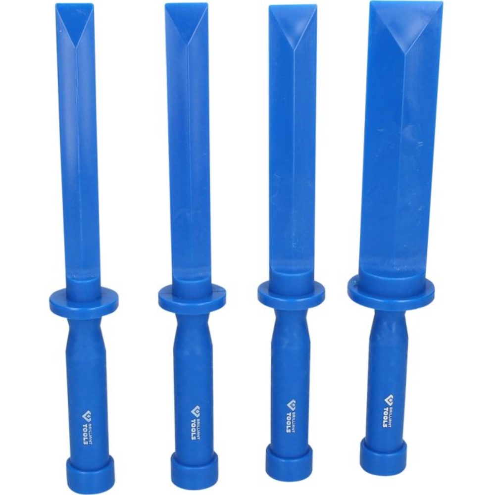Jeu de grattoirs en plastique 4 pcs BRILLIANT TOOLS - KS TOOLS - BT691150