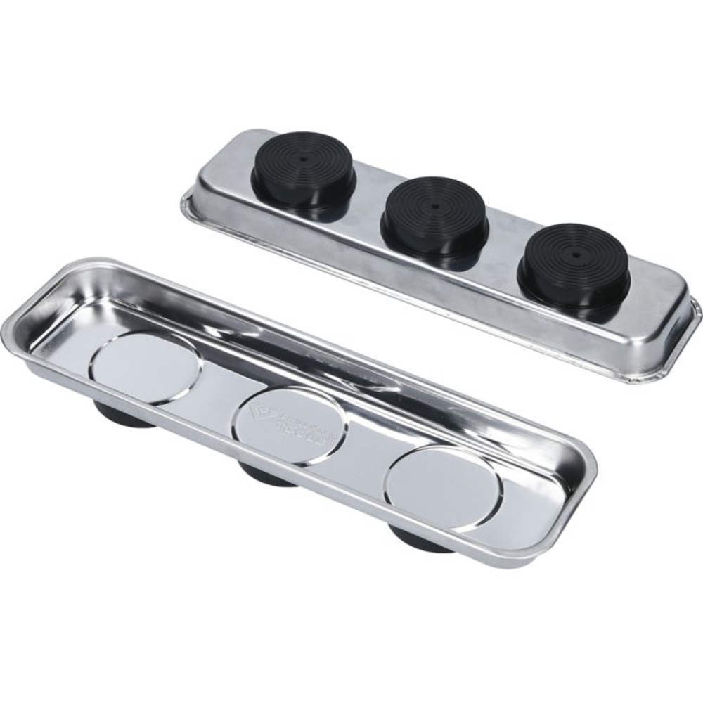 Plateaux magnétiques en inox 65x226mm 2 pcs BRILLIANT TOOLS - KS TOOLS - BT691155