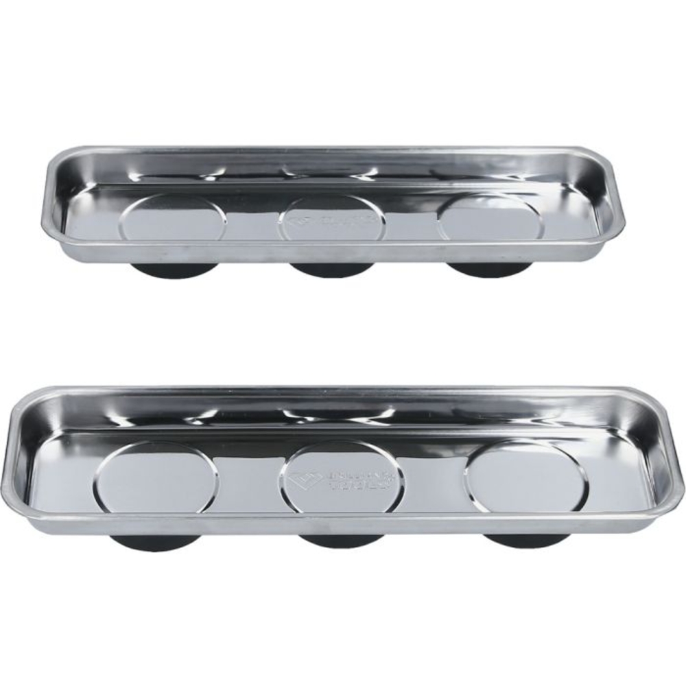 Plateaux magnétiques en inox 65x226mm 2 pcs BRILLIANT TOOLS - KS TOOLS - BT691155