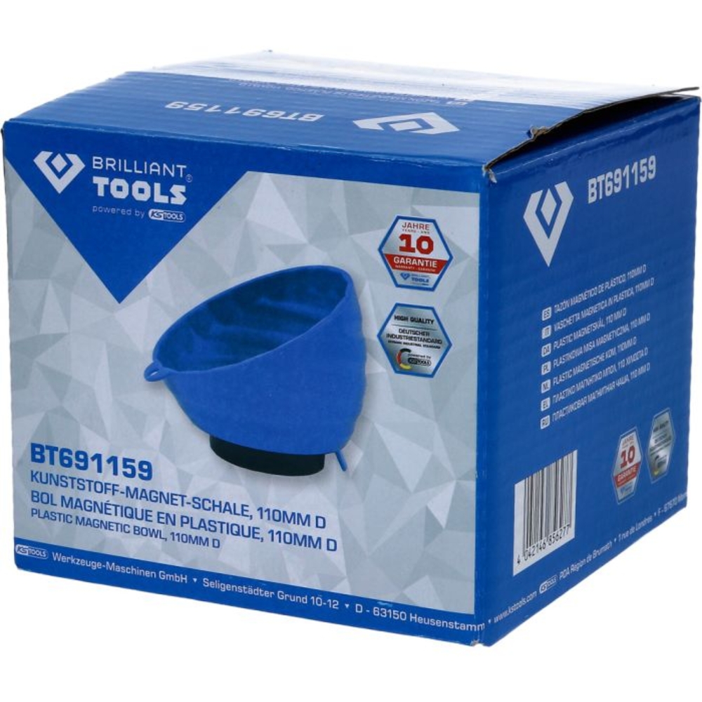 Bol magnétique en plastique D11cm BRILLIANT TOOLS - KS TOOLS - BT691159