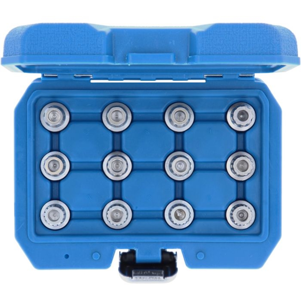 Coffret de démontage d'écrous antivols pour VW 12 pcs BRILLIANT TOOLS - KS TOOLS - BT691190