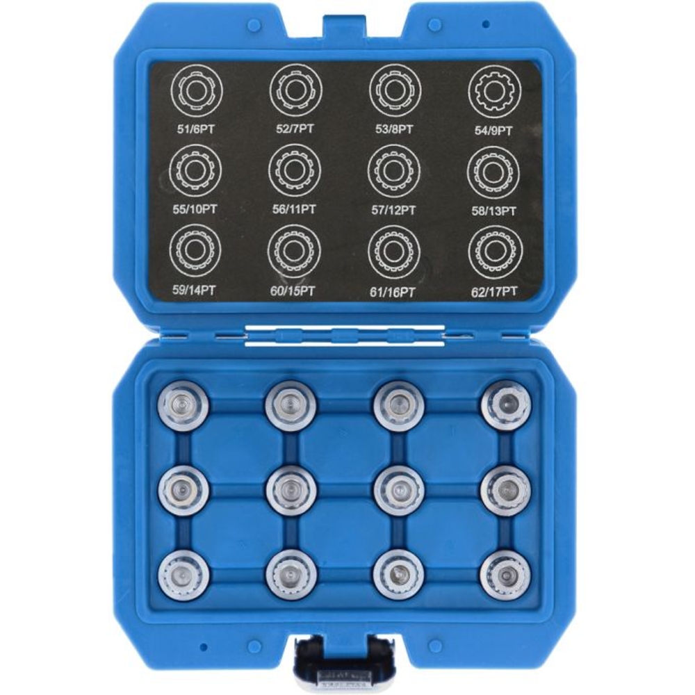 Coffret de démontage d'écrous antivols pour VW 12 pcs BRILLIANT TOOLS - KS TOOLS - BT691190