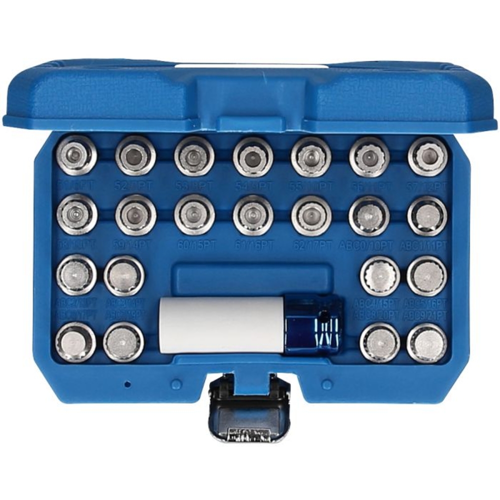 Coffret de démontage d'écrous antivols pour VW 23 pcs BRILLIANT TOOLS - KS TOOLS - BT691260