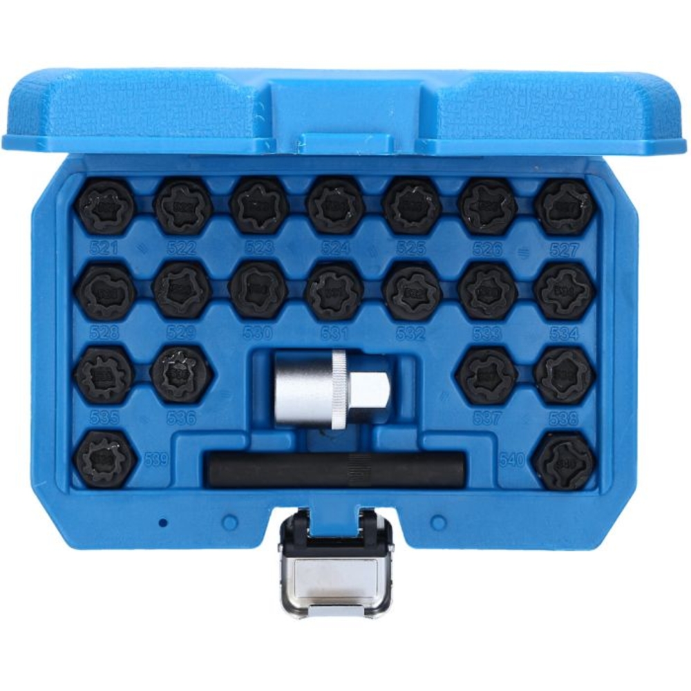 Coffret de démontage d'écrous antivols pour VW 22 pcs BRILLIANT TOOLS - KS TOOLS - BT691390