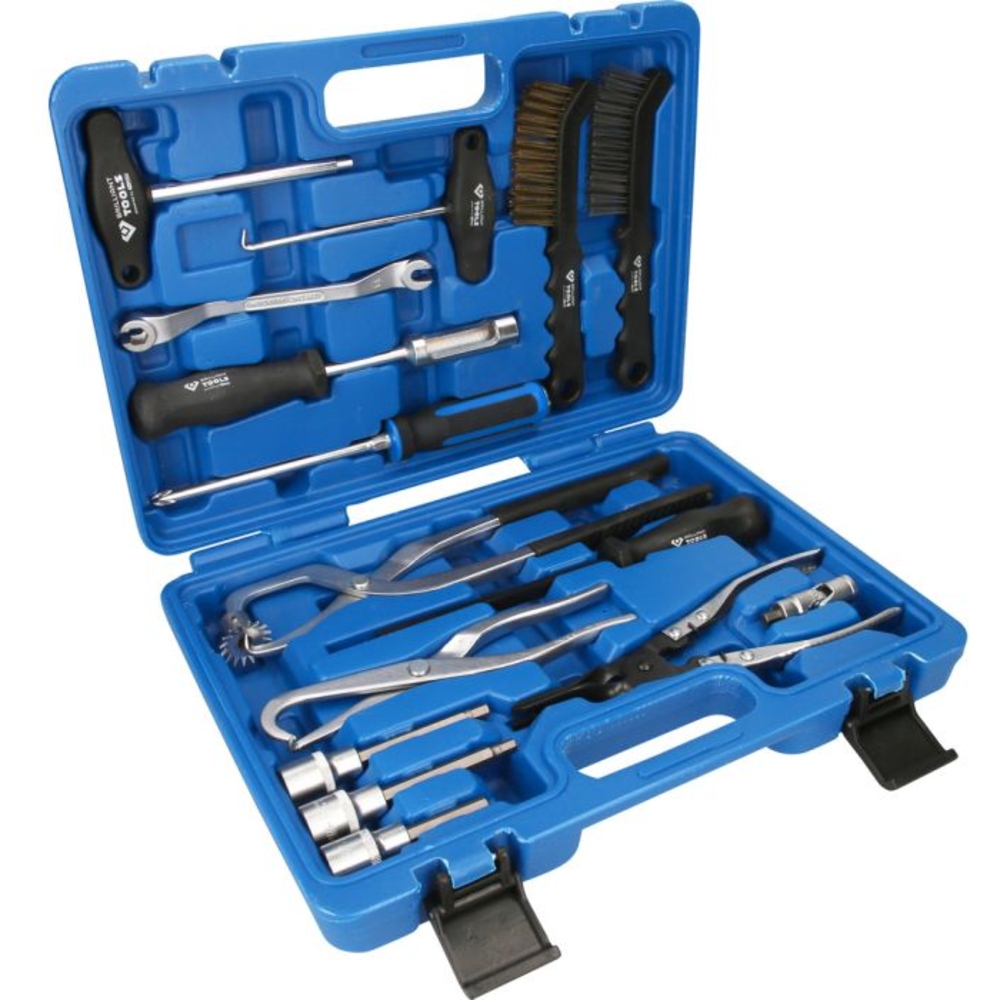 Coffret d’outils pour tambours et disques de frein 15 pcs BRILLIANT TOOLS - KS TOOLS - BT701250